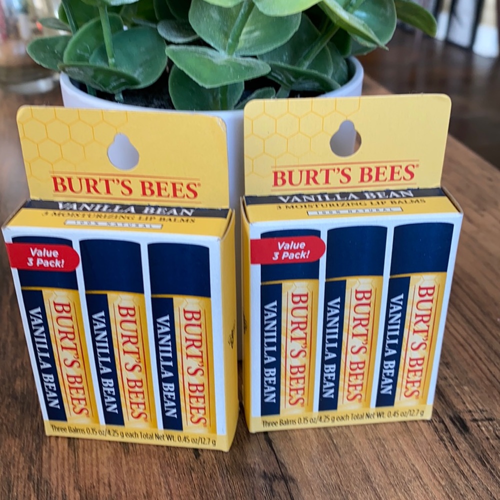 Burts Bee Lip Balms